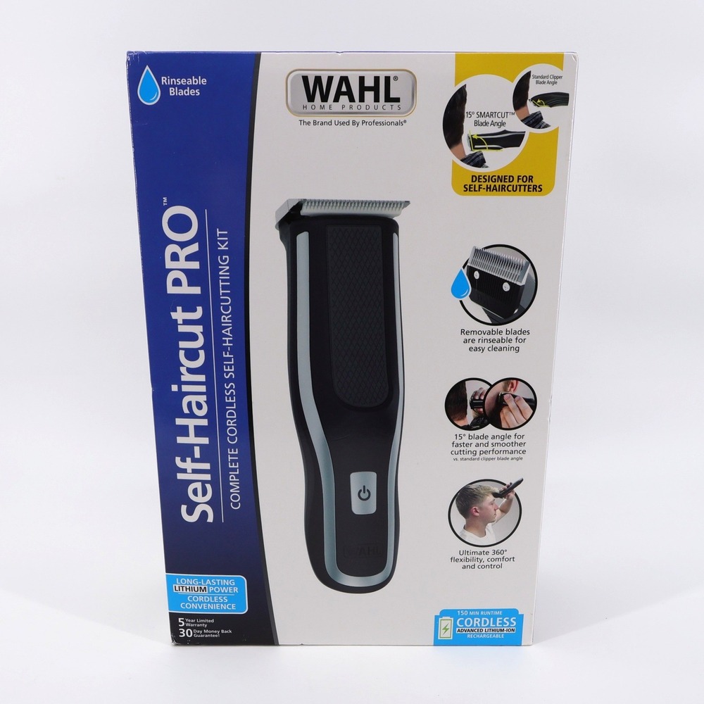 NEW Wahl Self-Haircut Pro Cordless Haircutting Kit 15° SmartCut blade